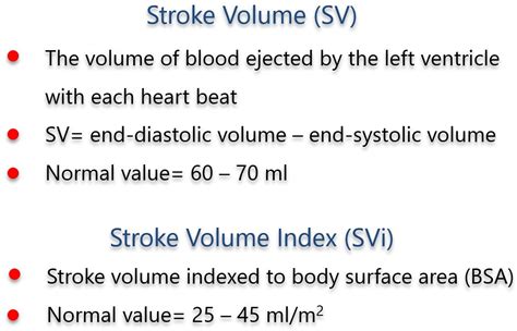 lvot stroke volume index normal range|lv stroke volume 2d teich.